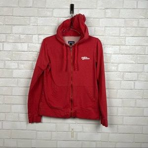 Patagonia Cotton Stretch Hooded Sweatshirt Full Zip Conquerors of Useless